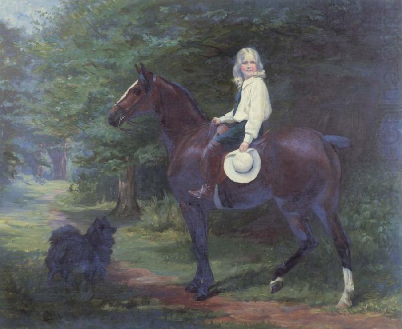 Oil undated here Favourite Pets, Margaret Collyer